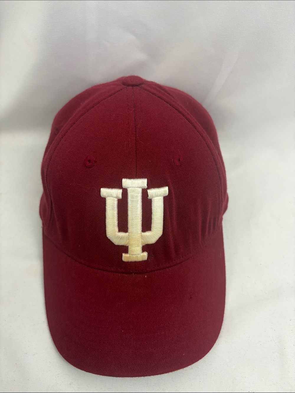 Indiana Hoosiers IU Red Top of the World Baseball Cap Hat Stretch Fit One Size